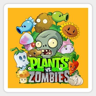 plants vs zombies! Magnet